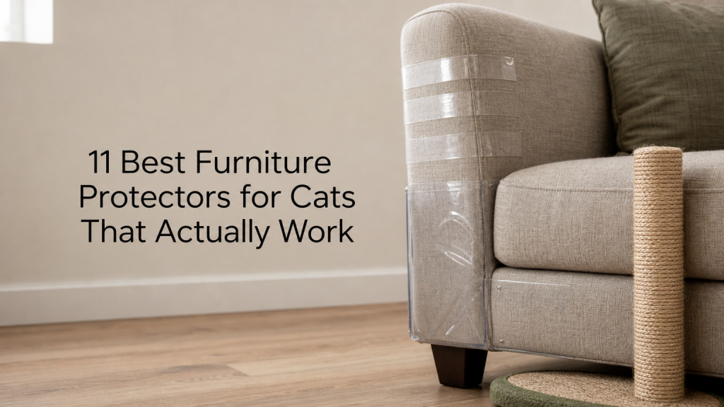 11 Best Furniture Protectors for Cats That Actually Work