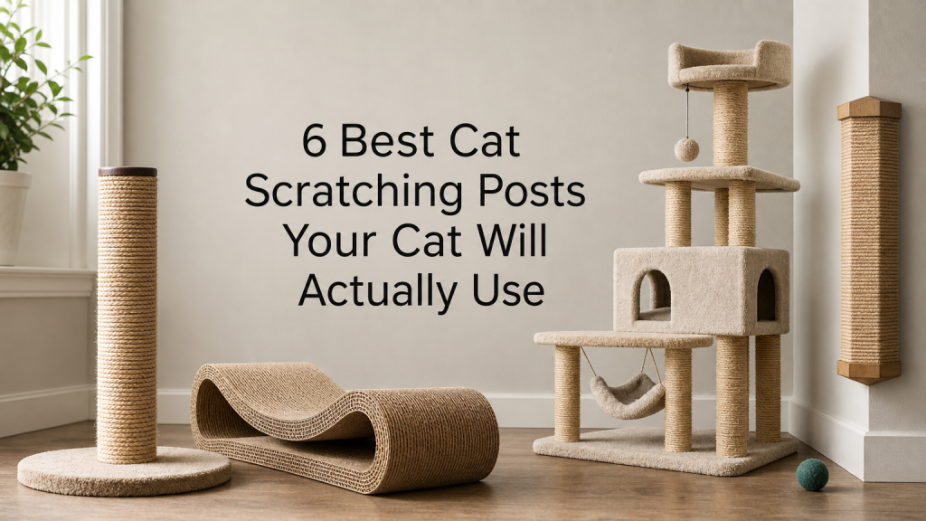 6 Best Cat Scratching Posts Your Cat Will Actually Use