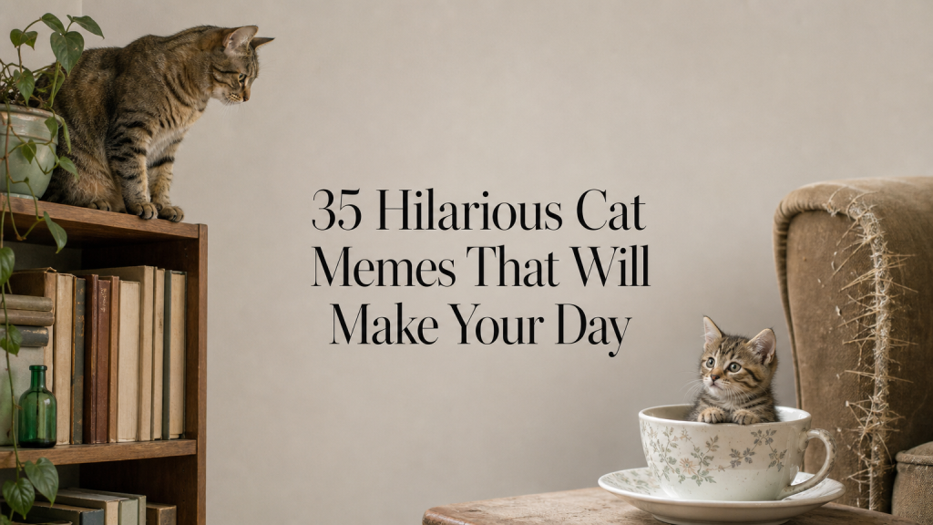 35 Hilarious Cat Memes That Will Make Your Day